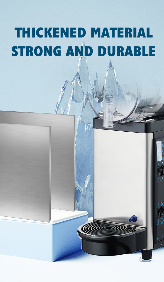 500w la neige fondue glacée détrempée des machines 24L boit la machine de distributeur 2
